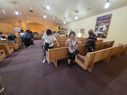 Sherry at VBS Day 1