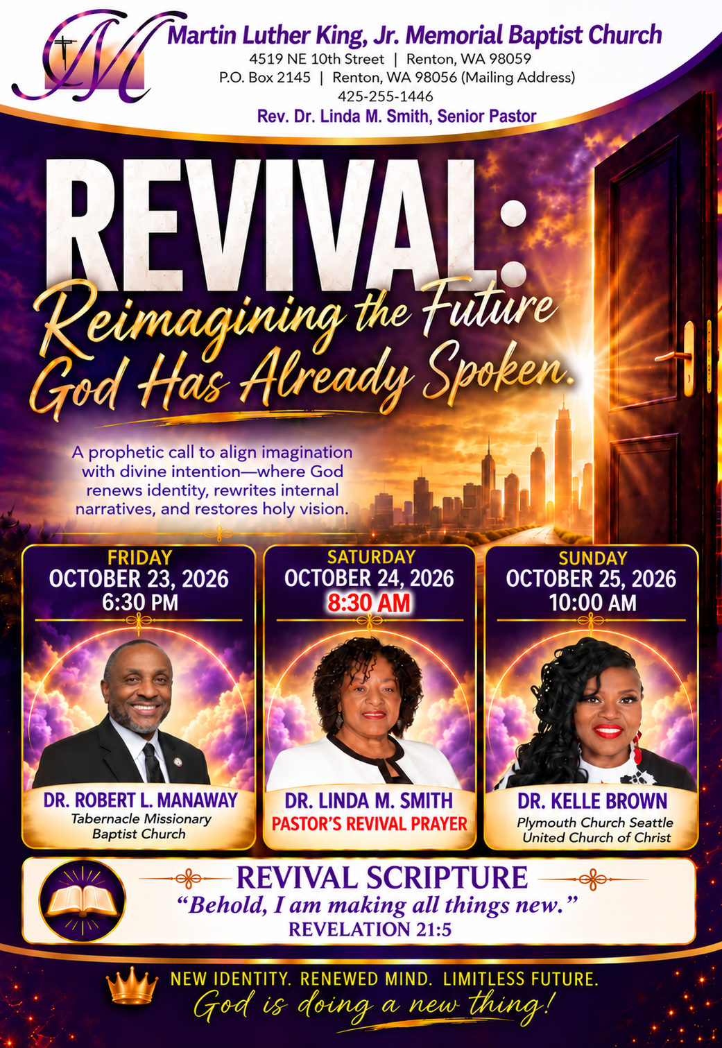 Revival: Reimagining the Future — October 23–25, 2026