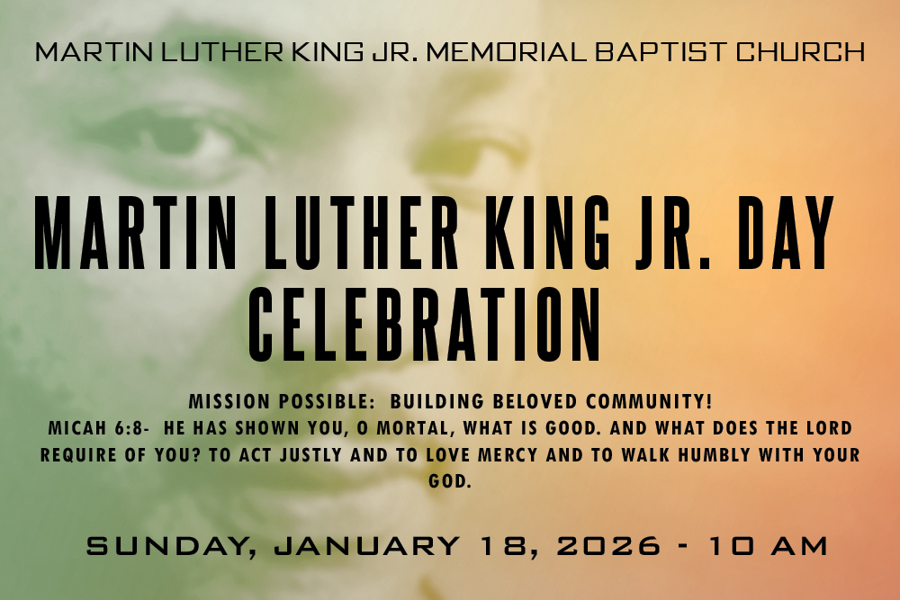MLK Jr. Day Celebration event flyer